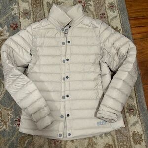 Stio Skillet Stretch Down Snap Shirt - khaki - small